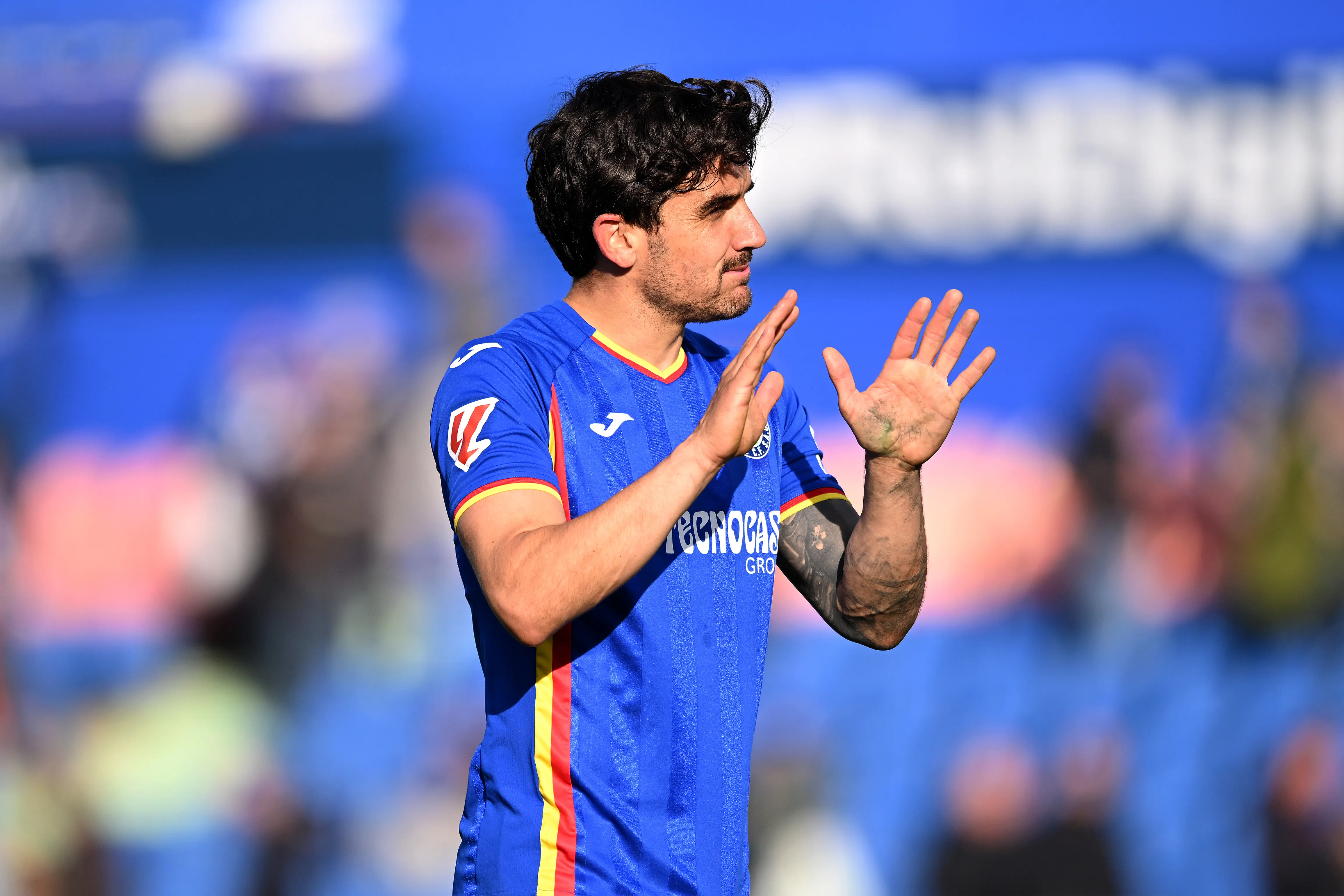 Arambarri juega como volante central, tiene 30 años y milita en Getafe. (Getty Images)