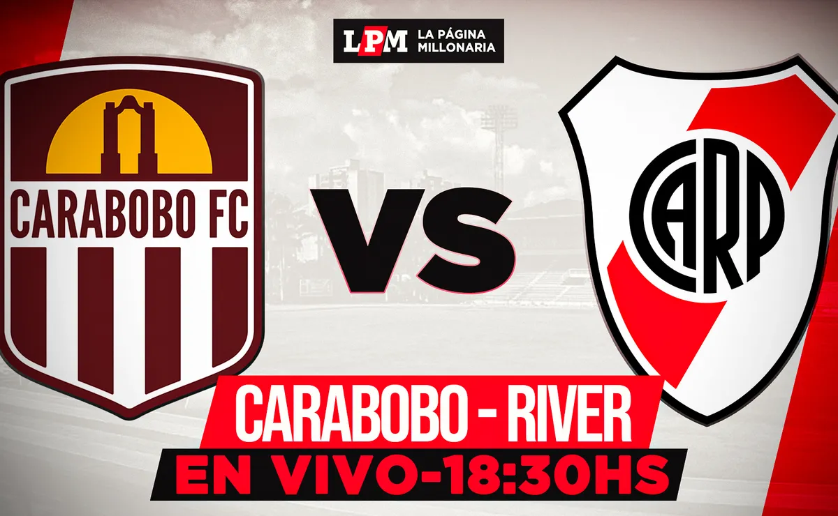 River vs. Carabobo EN VIVO: a qué hora juega, cómo verlo y transmisión exclusiva por Copa Sudamericana