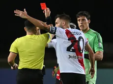 River va a apelar la expulsión de Beltrán a la Conmebol: el argumento para anular la roja