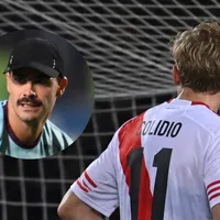 Video: Colidio le gritó el gol agónico de Salas para River en la cara a Lucas Bruera, arquero de Carabobo