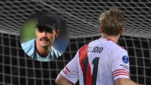 No se vio: Colidio le gritó el gol a Bruera.