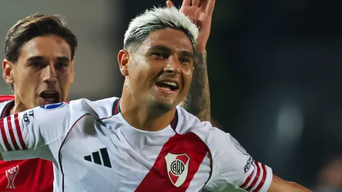 Maxi Salas anotó su sexto gol en 33 partidos jugados con River.