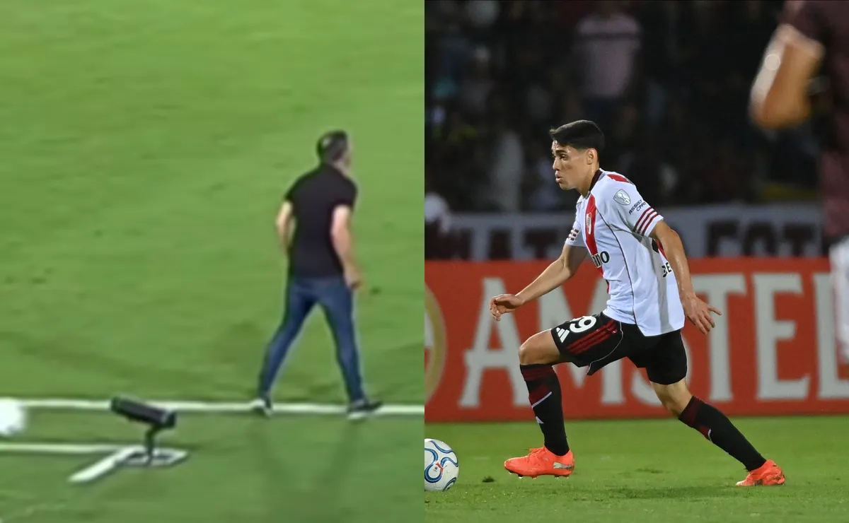 La bronca de Coudet con Lencina en pleno partido con Carabobo que no se vio: 