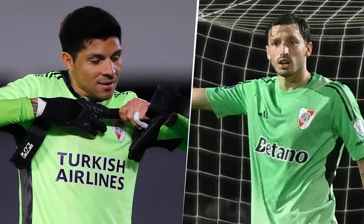 Enzo Pérez y Matías Viña.