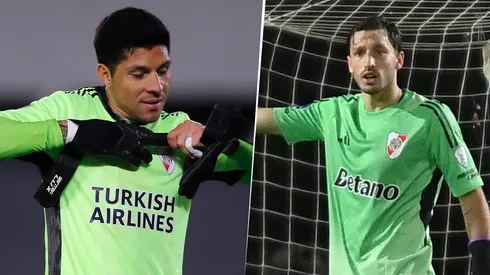 Enzo Pérez y Matías Viña.