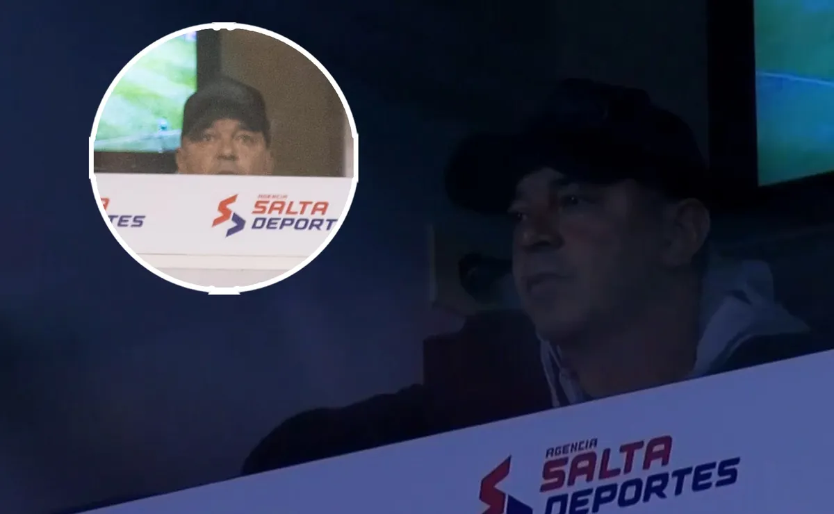 Gallardo volvió a aparecer en público y fue a ver un partido de Copa Argentina en Salta: el motivo