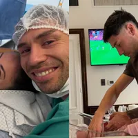 ¡La mini Cache! Gonzalo Montiel fue padre por segunda vez y así fue el emotivo anuncio de su pareja en redes