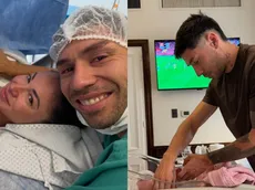 Gonzalo Montiel fue padre por segunda vez: el emotivo anuncio de su pareja en redes