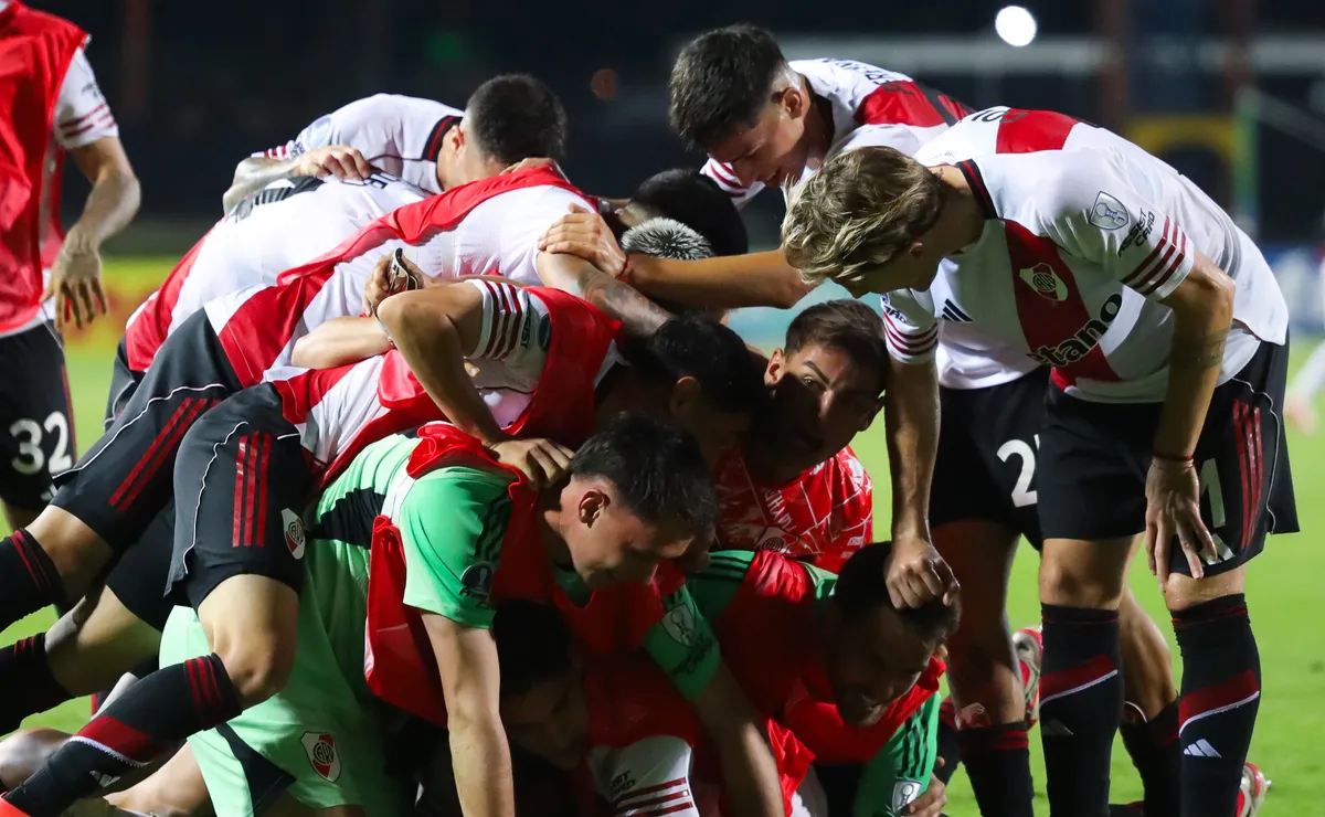 No es Salas: el jugador de River que fue incluído en el once ideal de la semana en Copa Sudamericana