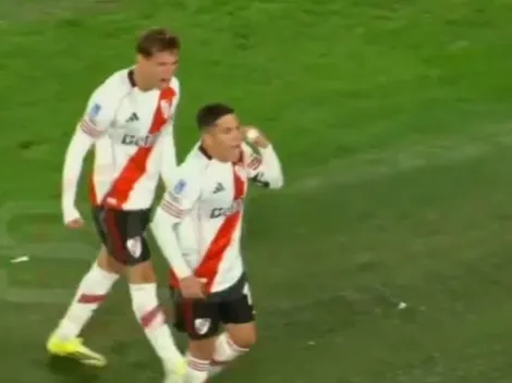 El gesto de Juanfer Quintero a los hinchas luego de su gol agónico que causó revuelo