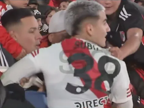 No se vio: la emotiva e impensada reacción de Subiabre con los hinchas tras los penales