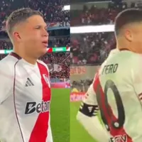 Durísimo: la imagen de Juanfer Quintero, al borde del llanto, mirando de frente a los hinchas de River tras los penales con San Lorenzo