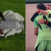 Barovero, ayuda clave en los penales: el machete de Beltrán con los pateadores de San Lorenzo y abrazo tras el triunfo de River