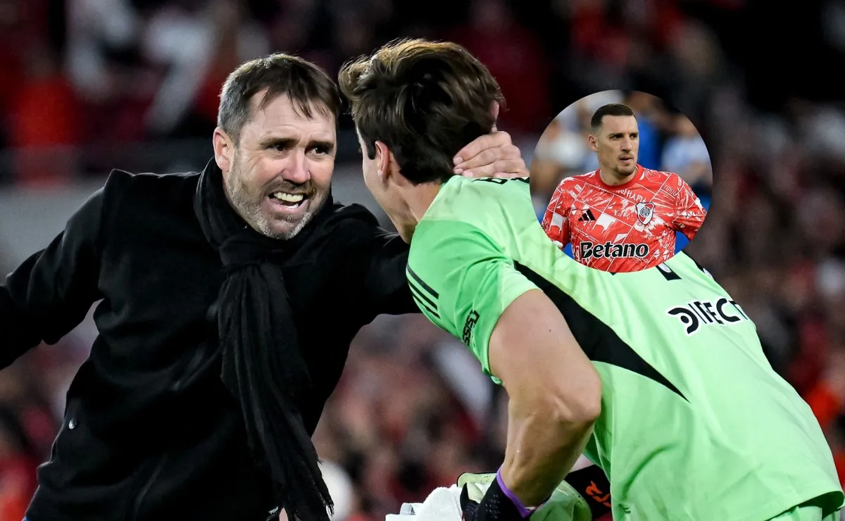 Coudet habló de los arqueros de River.