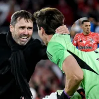 Eduardo Coudet, sin cassette: los elogios a Santiago Beltrán y cuándo volverá a atajar Franco Armani