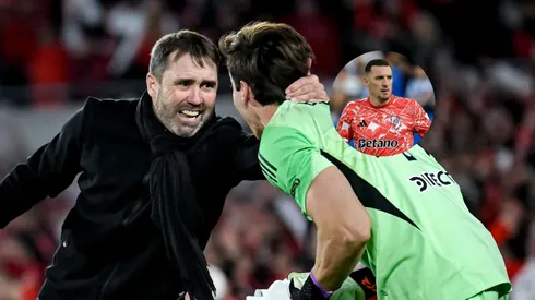 Coudet habló de los arqueros de River.