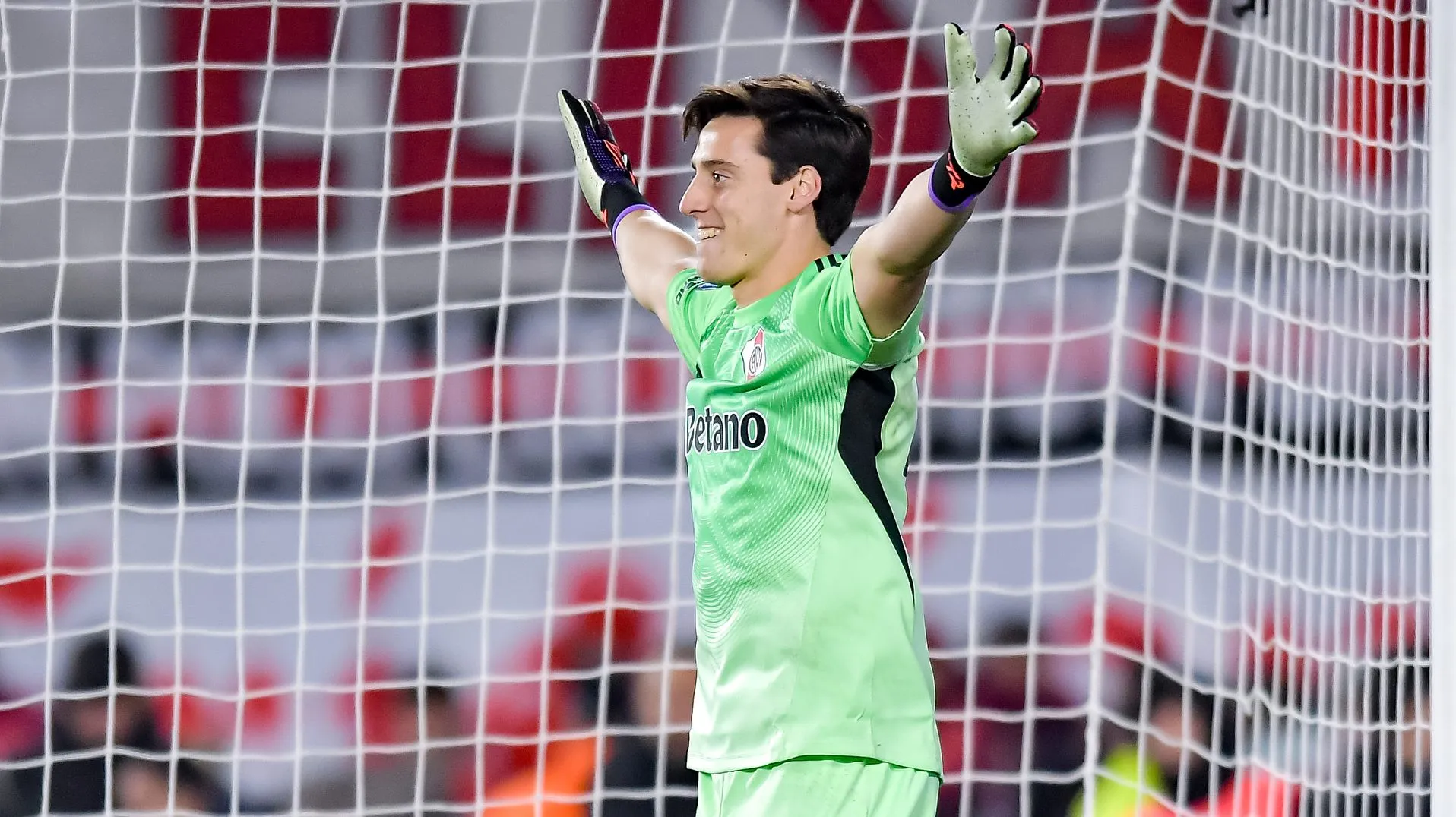 Beltrán lleva 22 partidos atajados en River.