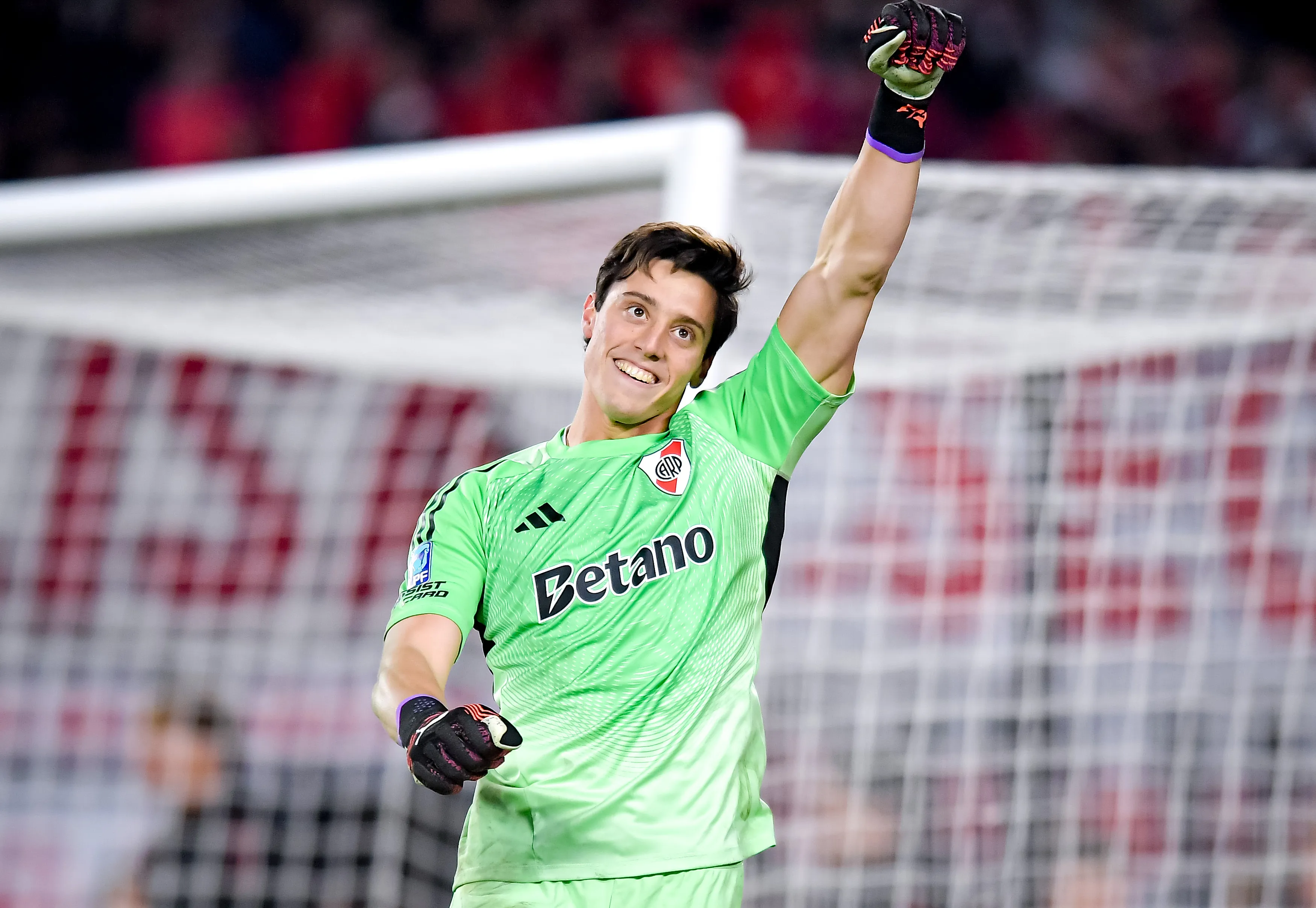 Santiago Beltrán lleva disputados 22 partidos con River en su primera temporada con el plantel profesional. (Getty Images)