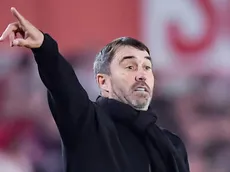 Del desahogo en el gol de Juanfer a un abrazo paternal con Beltrán: así vivió Coudet la clasificación de River