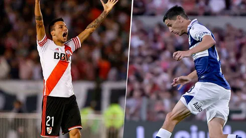 Vangioni y Nacho Fernández jugaron 10 partidos juntos en River en 2016.