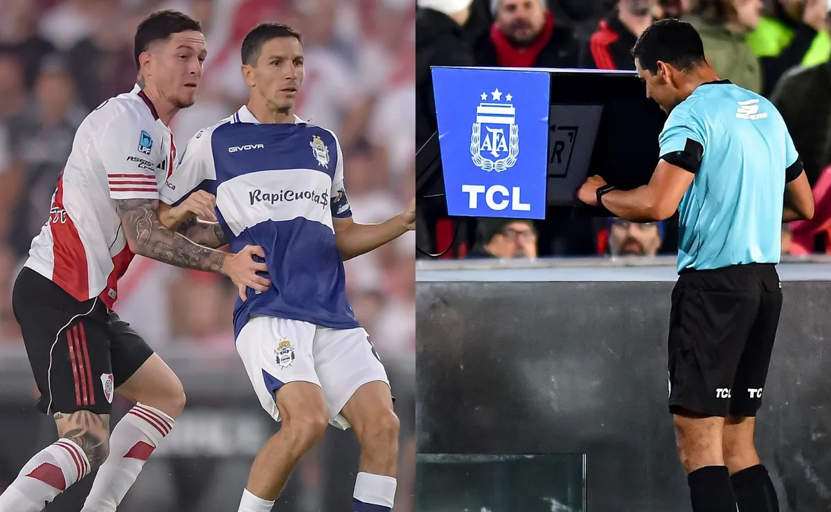 Atento River: la nueva medida que implementó el VAR y se usará en el partido ante Gimnasia