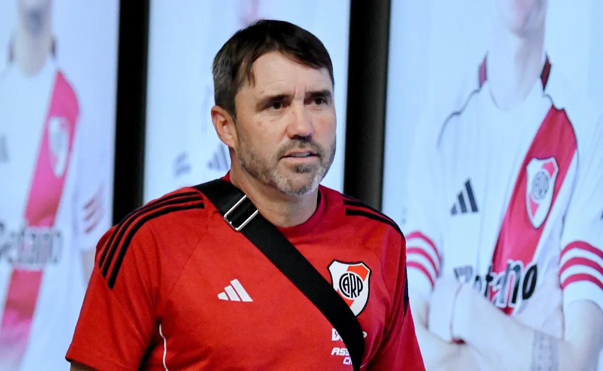 Una sorpresa: Coudet confirmó la formación de River para enfrentar a Gimnasia en cuartos de final