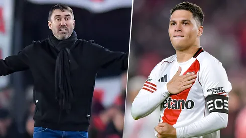 Quintero jugó nueve partidos de los 13 que lleva dirigidos Coudet.
