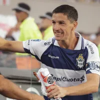 Nacho Fernández volvió al Monumental y fue recibido entre aplausos por los hinchas de River