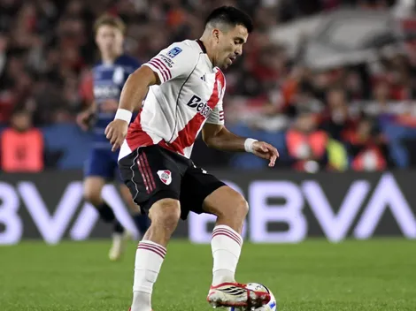 Preocupación en River: Marcos Acuña salió lesionado en el primer tiempo ante Gimnasia