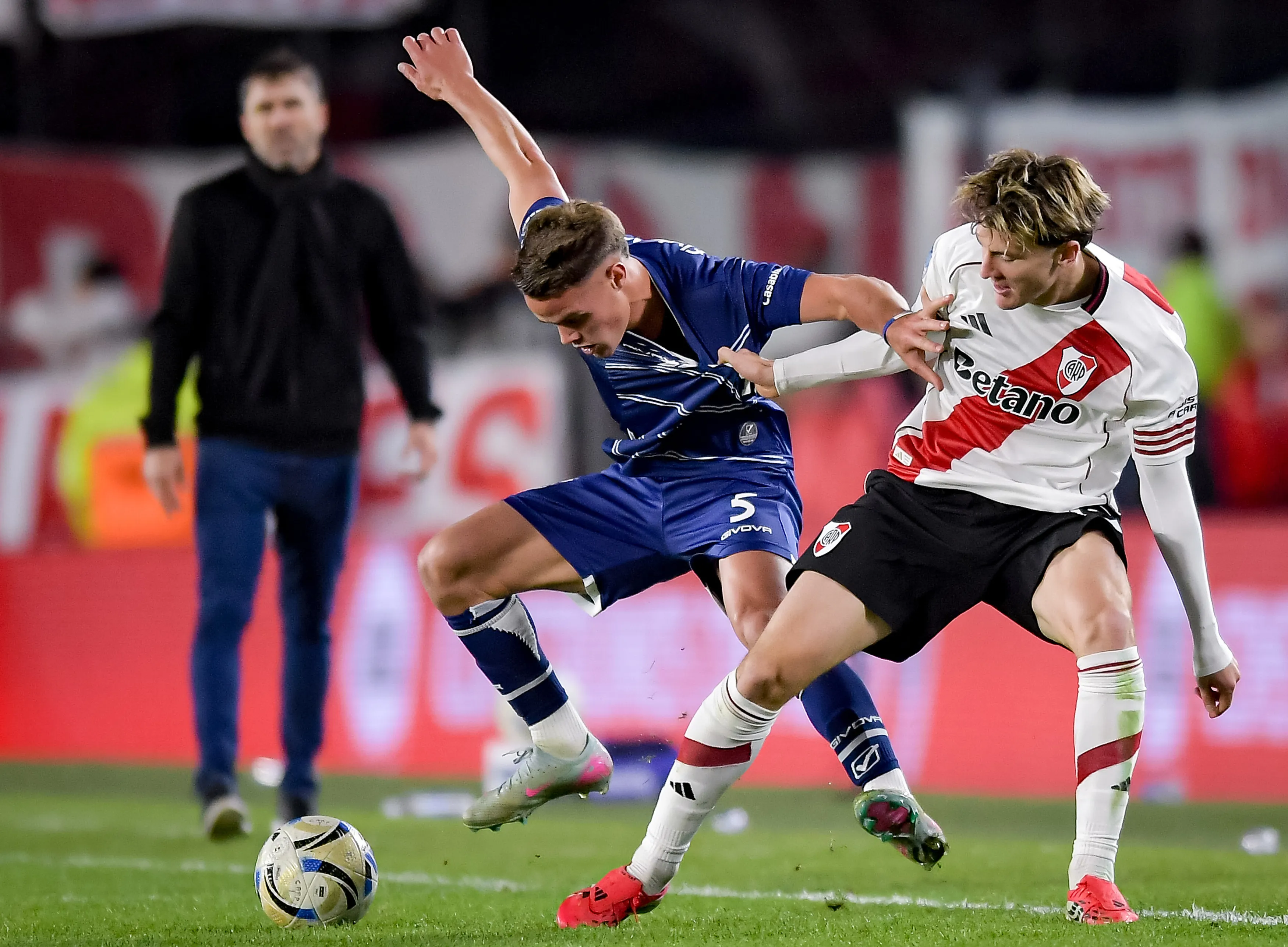 Colidio fue una de las claves en el triunfo de River sobre Gimnasia. (Getty Images)