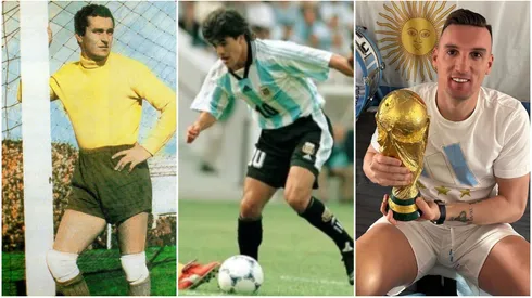 Amadeo Carrizo, Ariel Ortega y Franco Armani, algunos de los jugadores que, estando en River, fueron citados a Mundiales de la FIFA.