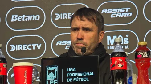 Coudet fue consultado sobre la "guardia alta" ante Rosario Central.