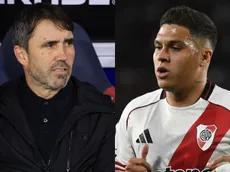 Coudet explicó por qué Juanfer sigue sin ser titular en River