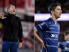 Todo el diálogo: así fue el cruce entre Coudet y Nacho Fernández, qué se dijeron y el final amigable