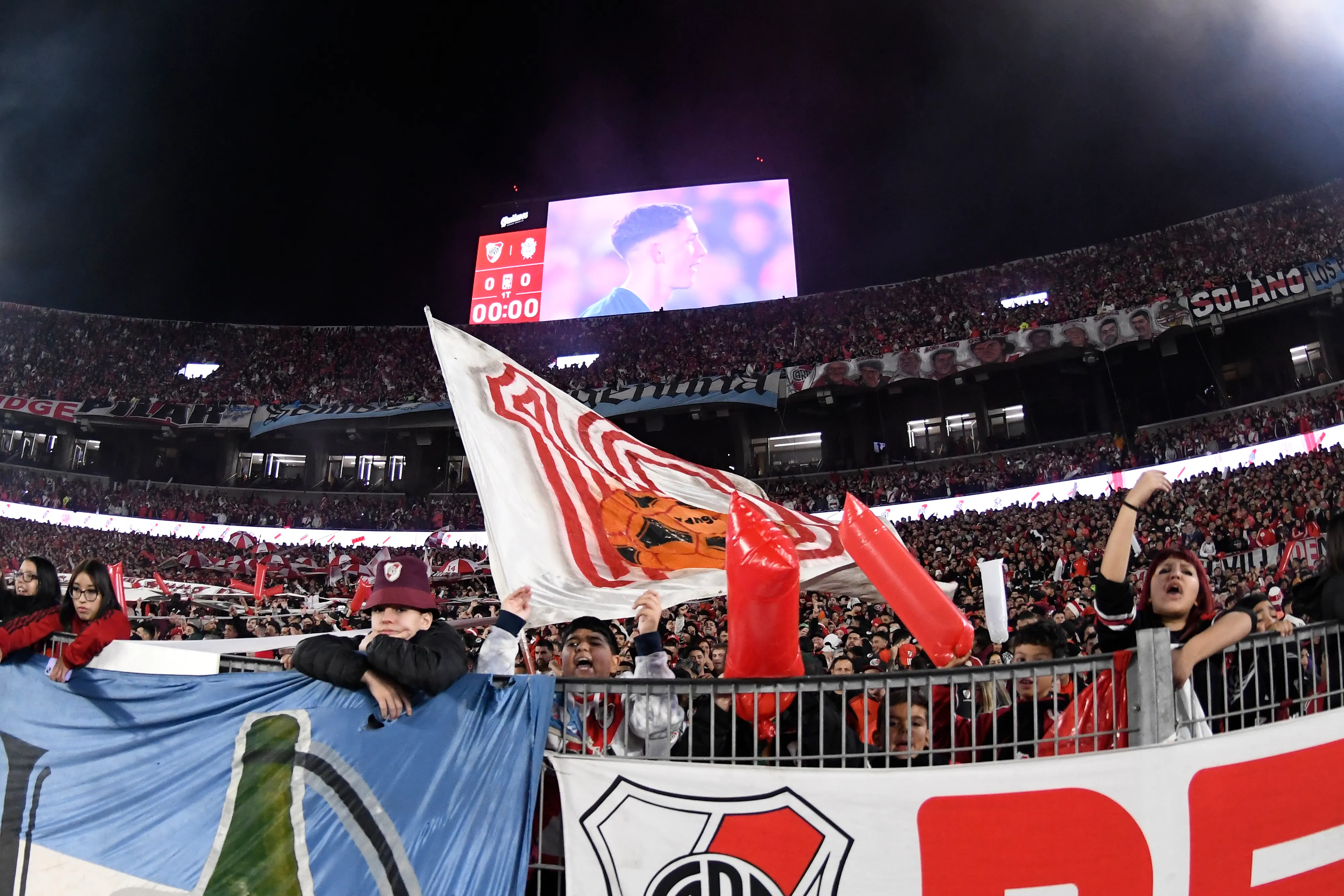 El Monumental tendrá a 85 mil personas para enfrentar a Central el sábado. (LPM/Diego Haliasz)