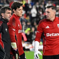 El video de Santiago Beltrán en la entrada en calor con Armani y Barovero que se volvió viral entre los hinchas de River