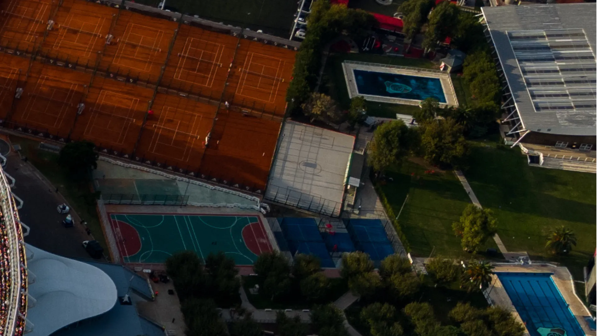 La nueva pista de hockey fue inaugurada en marzo.