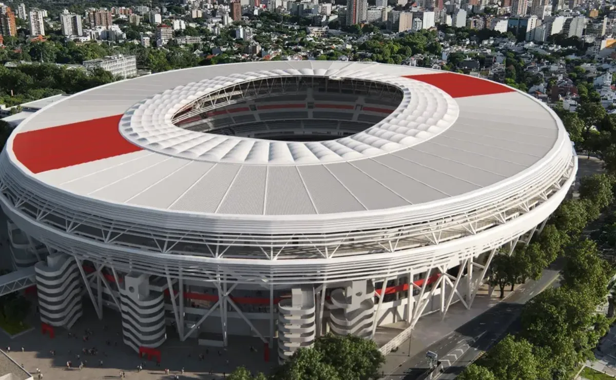River avanza en el proyecto del Monumental.