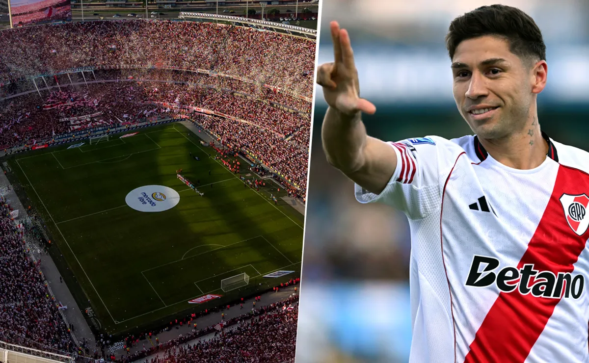 Imperdible: con una noche en el Monumental y penales junto a Gonzalo Montiel, la novedosa experiencia que anunció Airnb junto a River