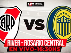 River vs. Rosario Central EN VIVO: a qué hora juegan y transmisión minuto a minuto gratis