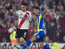 Otro lesionado en River: Anibal Moreno salió vs. Rosario Central y encendió las alarmas