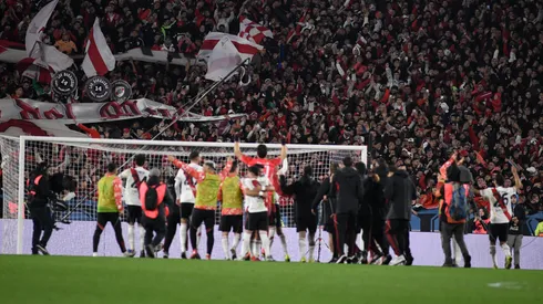 Así festejó River el pase a la final del Apertura.