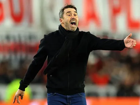 Coudet, tras la clasificación de River: "Hicimos un gran partido contra un gran rival"