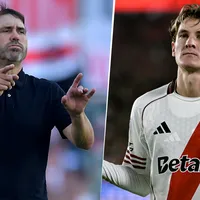 Coudet habló de la levantada de Colidio, lo llenó de elogios y lo definió con una sola palabra tras la victoria de River
