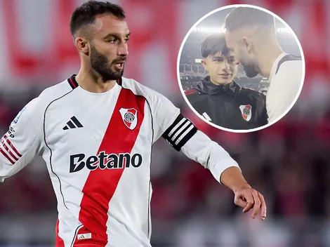El detalle que tuvo Pezzella con un alcanzapelotas luego de la clasificación