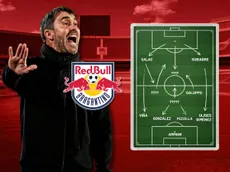 En el medio, Bragantino: la formación alternativa que piensa poner Coudet en la Sudamericana