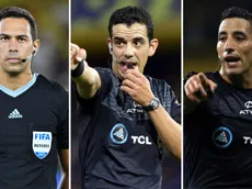 Los tres árbitros candidatos a dirigir la final entre River y Belgrano
