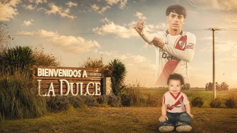 Lucas Silva, el futbolista de River oriundo de La Dulce, podría jugar de titular la final del Torneo Apertura 2026 vs Belgrano (Imagen creada con IA).