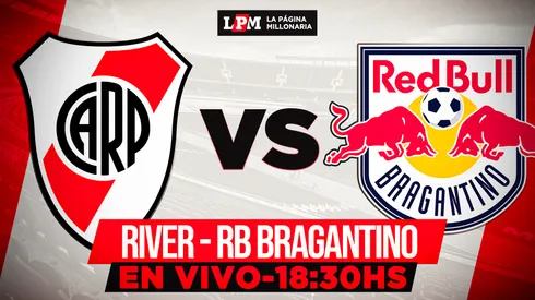 River vs. Bragantino EN VIVO: a qué hora juegan y transmisión gratis minuto a minuto