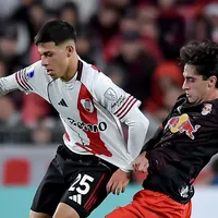 Con los pibes, River rescató un empate agónico ante Bragantino y está casi clasificado